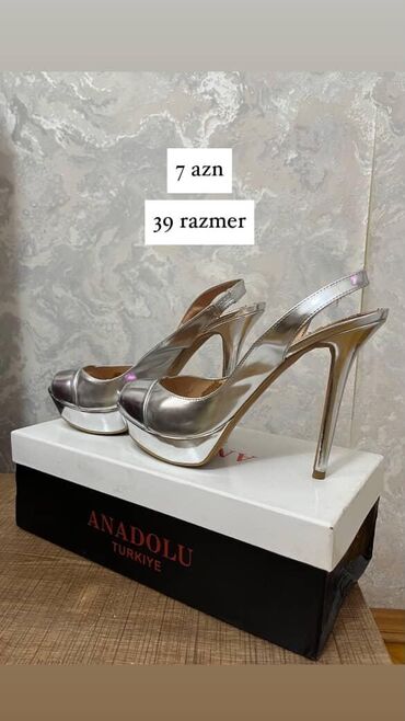 Makasin və loferlər: Tuflilər, Ölçü: 39, rəng - Boz, Yeni