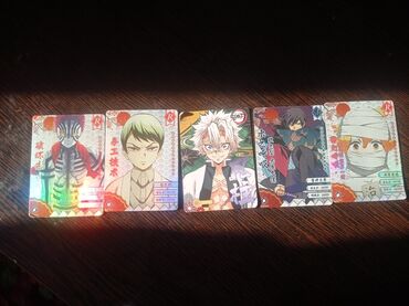 рыболовные кораблики: Набор коллекционных карточек по аниме «Kimetsu no Yaiba / Demon
