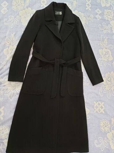 Пальто L (40), XL (42), цвет - Черный
