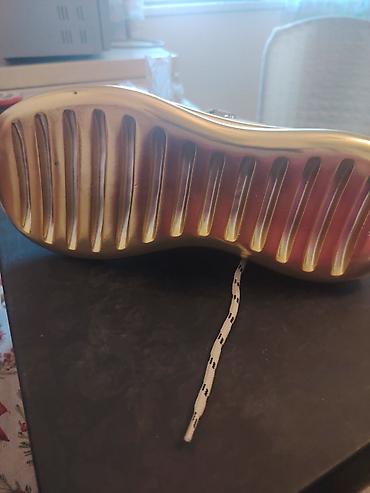 Patike: Modne patike LRBL – bele sa zlatnim detaljima - Model: niskoprofilne — 5