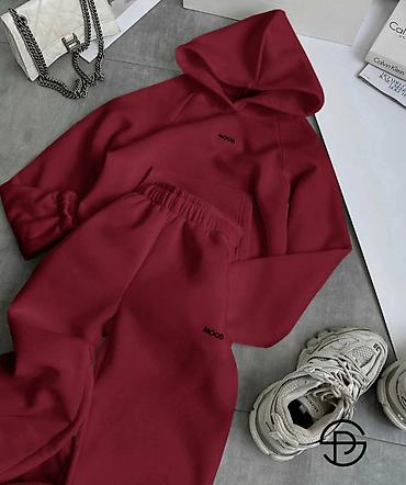 Sweatsuit Sets: Komplet trenerke “MOOD” – dukserica s kapuljačom + donji deo - — 8