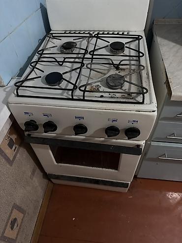 варочные газовые плиты: Газовая плита с духовкой, классический формат 50×60 см. Основные — 3