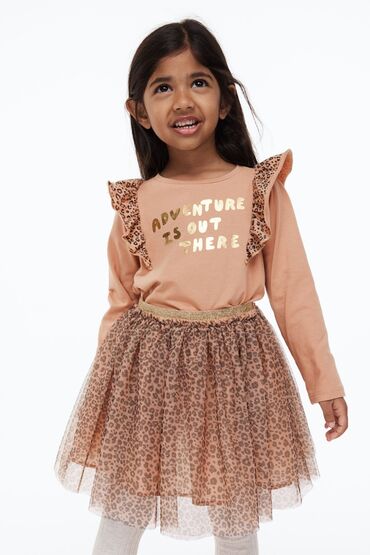 Платья: Детское платье, цвет - Коричневый, Новый — 3