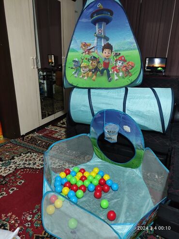 детская палатка домик купить: Игрушки детские : домик- палатка 3в1с шариками, кухонный набор