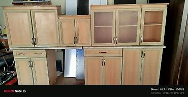 Metbex mebeli satilir 225azn.Uzerinde moyka verilir.Olcu 2.50.Unvan