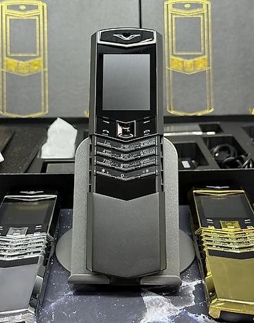 Уюлдук телефондор жана аксессуарлар: Vertu Aster, Жаңы, < 2 ГБ, түсү - Кара, 1 SIM — 1