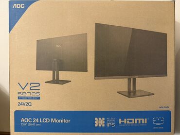 монитори: Монитор, AOC, Б/у, LCD, 23" - 24"