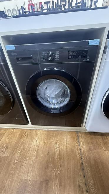 kombi mator: Paltaryuyan maşın LG, 9 kq, Yeni, Avtomat, Qurutma var, Kredit yoxdur, Ünvandan götürmə, Ödənişli çatdırılma, Rayonlara çatdırılma — 8