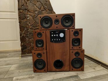 Audio tehnika: GENIUS zvucnici SW-HF5.1 5000 odlicno ocuvani, radno stanje