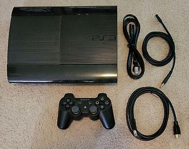 Sony PlayStation 3 Super Slim 500GB Əla vəziyyətdə,yenidən seçilmir lalafo.az -da Sony PlayStation 3 Super Slim 500GB Əla vəziyyətdə,yenidən seçilmir