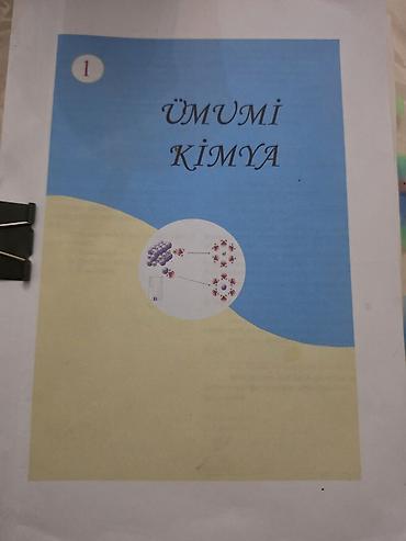 “Ümumi Kimya” — Tədris vəsaiti Təsvir: 📚 Ümumi Kimya kitabı lalafo.az -da “Ümumi Kimya” — Tədris vəsaiti Təsvir: 📚 Ümumi Kimya kitabı