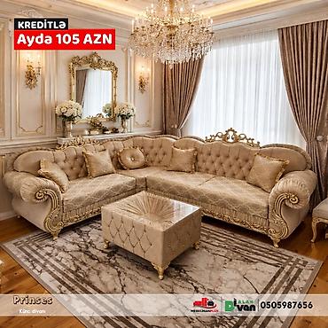 Divanlar: Künc divan, Yeni, Açılmayan, Parça, Şəhərdaxili pulsuz çatdırılma — 1