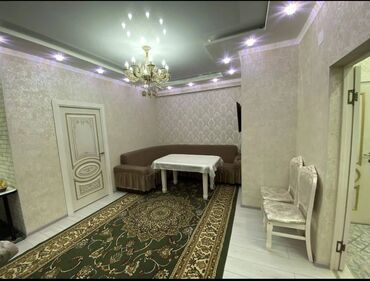 центральная мечеть: 2 бөлмө, 63 кв. м, Элитка, 10 кабат, Евроремонт