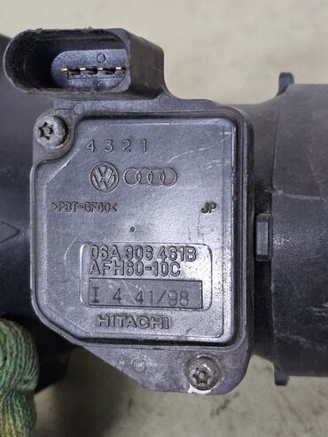 Датчики, сенсоры, предохранители: Расходомер Audi 2000 г., Б/у, Оригинал, Германия — 2