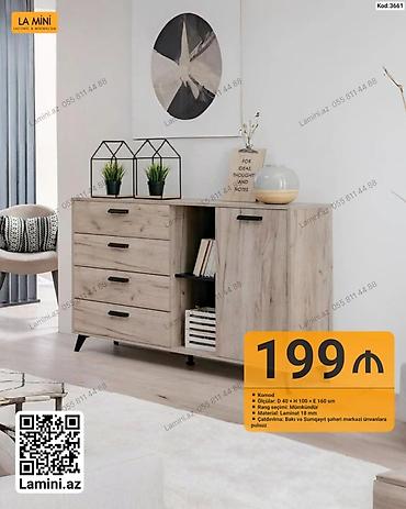 Komodlar: La MINI – Komod (Kod: 3661) - Ölçülər: D 40 × H 100 × E 160 sm - — 1