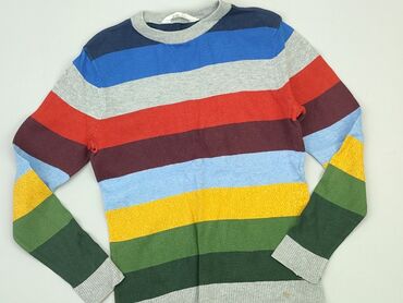 biały sweterek krotki: Sweater, H&M, 8 years, 122-128 cm, condition - Very good