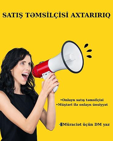Əməkdaş axtarışı (vakansiyalar): Satış məsləhətçisi tələb olunur, 18-29 yaş, Təcrübəsiz, Aylıq ödəniş — 1