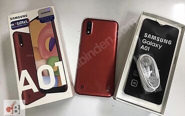 s 2: Samsung Galaxy A01, 16 GB, rəng - Qara