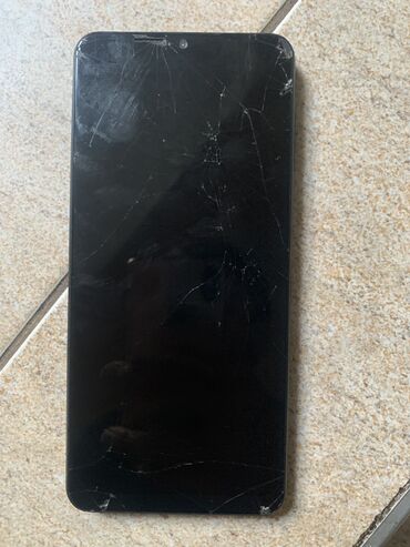 красивые номера телефонов: Samsung Galaxy A12, Колдонулган, 64 ГБ, түсү - Кара, 2 SIM
