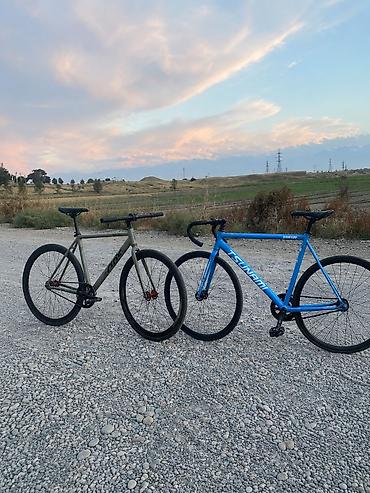 кастом мото: Фикс-велосипед / single speed в минималистично и городском стиле — 2