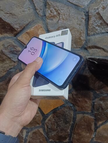 not 10 ekran: Samsung Galaxy A15, 128 ГБ, цвет - Черный, Отпечаток пальца