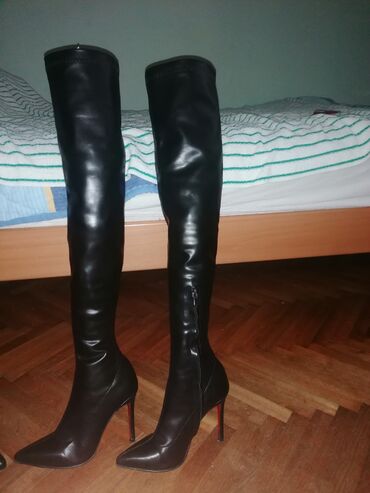 kožna obuća: High boots, Aldo, 37