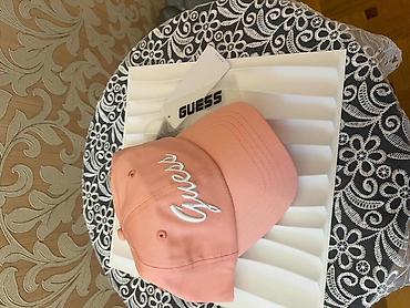 кепка: Кепка, Guess, Новый, цвет - Розовый, S/56 — 3