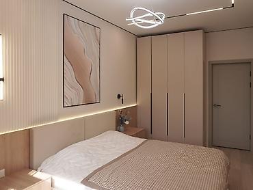 brooklyn: 2 комнаты, 49 м², 3 мкр Элитка, 3 этаж, Дизайнерский ремонт — 5