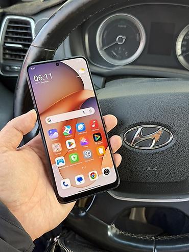 Уюлдук телефондор жана аксессуарлар: Redmi, Redmi Note 12, Колдонулган, 128 ГБ, түсү - Кара, 2 SIM — 1