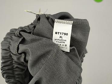 klapki hermes eobuwie: Szare damskie spodnie typu culottes - Fason: szerokie nogawki 7/8 — 4