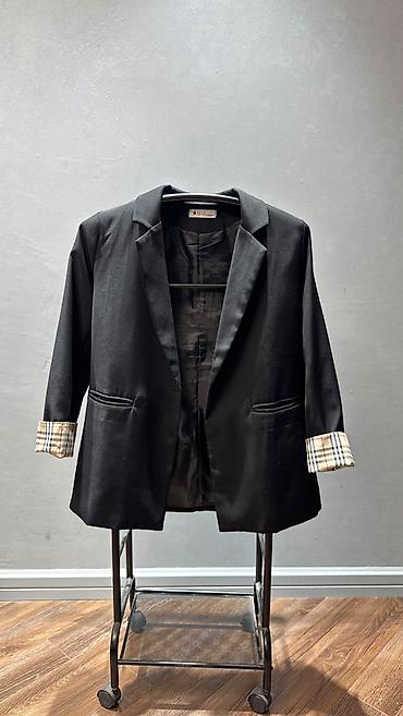 твидовый пиджак: Пиджак BURBERRY Размер S-M — 2