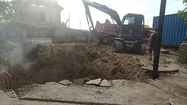 Услуги экскаватора: Экскаватор | Траншеи, Котлованы, Канализация, септик — 9