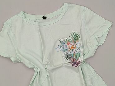 koszulka w koty reserved: Sinsay, T-shirt damski, rozmiar XS