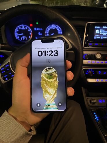 Apple iPhone: IPhone 14, Б/у, 128 ГБ, Blue Titanium, Зарядное устройство, Защитное стекло, Чехол, 94 %