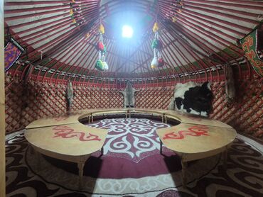 Аренда юрт: Аренда юрты, Каркас Деревянный, 65 баш, С полом — 2