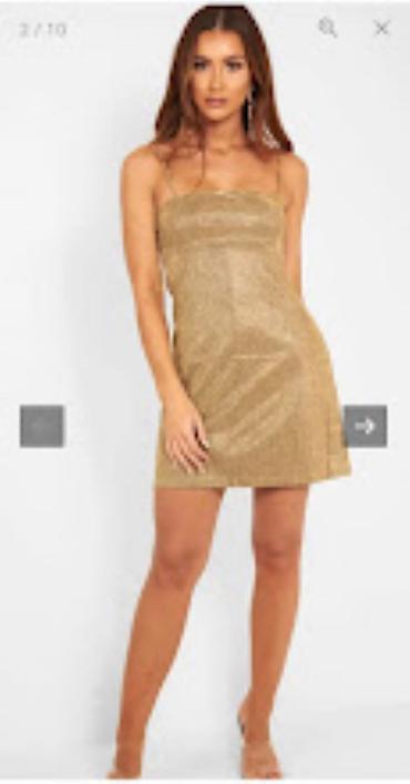 H&M svečana haljina vel.44 Pazuh 50-60,duzina 85cm. - Model: slip