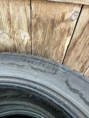 golf 5: Шины 245 / 55 / R 19, Лето, Б/у, Комплект, Внедорожные (АТ/МТ), Michelin — 4