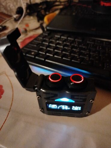 Qulaqcıqlar: Yeni Simsiz (Bluetooth) Qulaqcıqlar, Gamemax, rəng - Boz