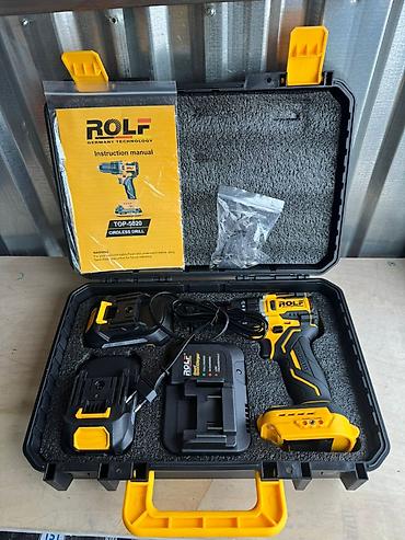 brushless: Аккумуляторная дрель-шуруповёрт ROLF TOP-5020 (Brushless) — 1