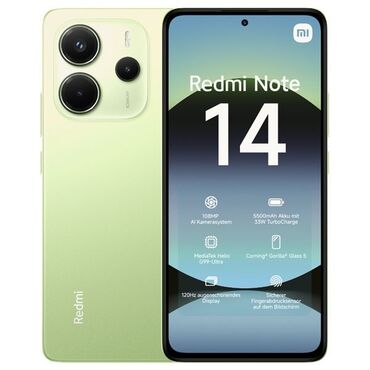 2 el telefon satış: Xiaomi Redmi Note 14, 256 GB, rəng - Qara