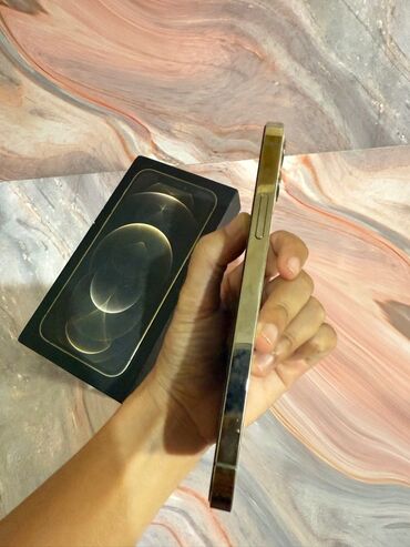 Apple iPhone: IPhone 12 Pro, 256 GB, Qızılı, Face ID — 8