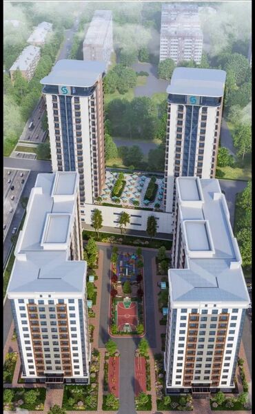 как купить квартиру в ипотеку в бишкеке: 2 комнаты, 62 м², Элитка, 8 этаж, ПСО (под самоотделку)