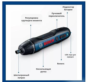 ударный пистолет: Аккумуляторная отвертка Bosch GO 3 поколения 5 Нм - это инновационный — 1