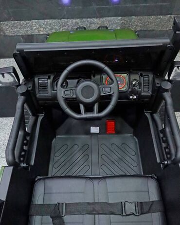 Uşaq üçün elektrik maşınları: 🚙 Uşaq üçün Şarjlı “Campero Running” ✨ 🔑 Açarla işə salınma 💡 İnteqrə — 4