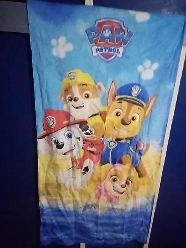 tea pec nova: PATROLNE SAPE PESKIR ZA PLAZU NOV PAW PATROL 100% PAMUK | Cene nisu — 3
