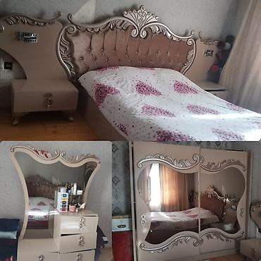 Yataq dəsti satılır 400azn…Matrası var. Ünvan