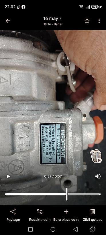 stomatoloji kompressor: Avtomobil kondisioner kompressoru - Tip: R‑134a A/C System üçün — 3