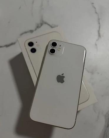 IPhone 11, Б/у, 128 ГБ, Белый, Зарядное устройство, Чехол, Кабель, 78 % at lalafo.kg IPhone 11, Б/у, 128 ГБ, Белый, Зарядное устройство, Чехол, Кабель, 78 %