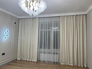 Шторы и занавески: Портьера, Светонепроницаемая, С карнизом в комплекте, С кистями, Изготовление на заказ, Новый, Для балкона, Для дачи, Для детской — 5