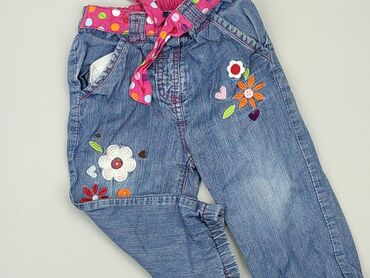 jeansy river island: Denim pants, Tu, 12-18 months, condition - Very good